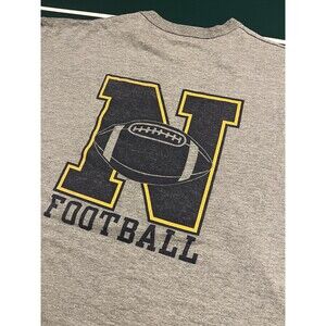 US Naval Academy Navy FOOTBALL Midshipmen T-Shirt LARGE College NCAA Annapolis